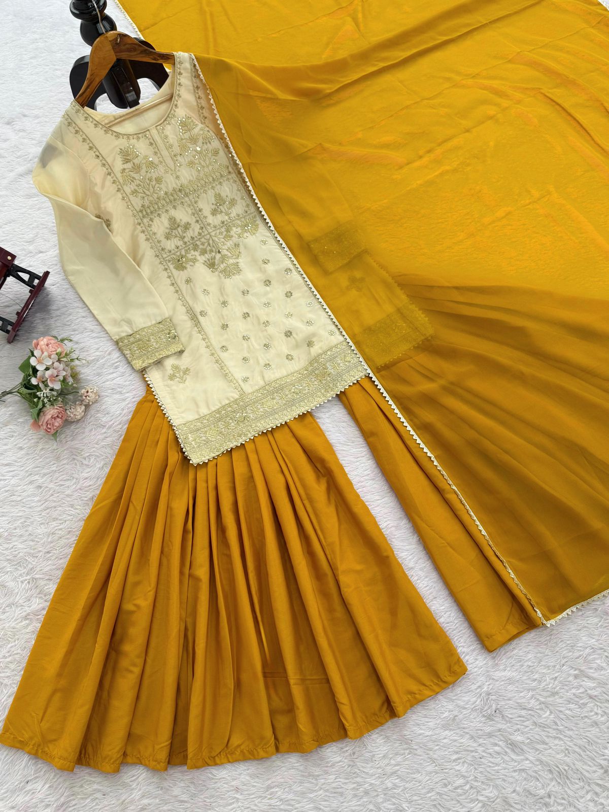 Maverick Fusion Exclusive 3-Piece Sharara Set